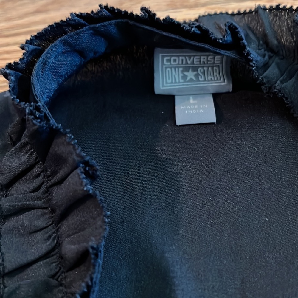 Converse Black Blouse
